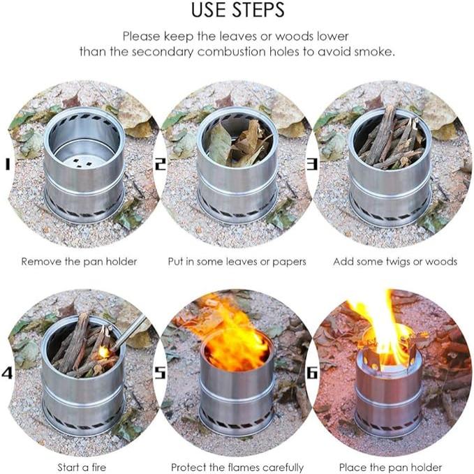 Tribe Port Stove™ - A compact portable outdoor stove