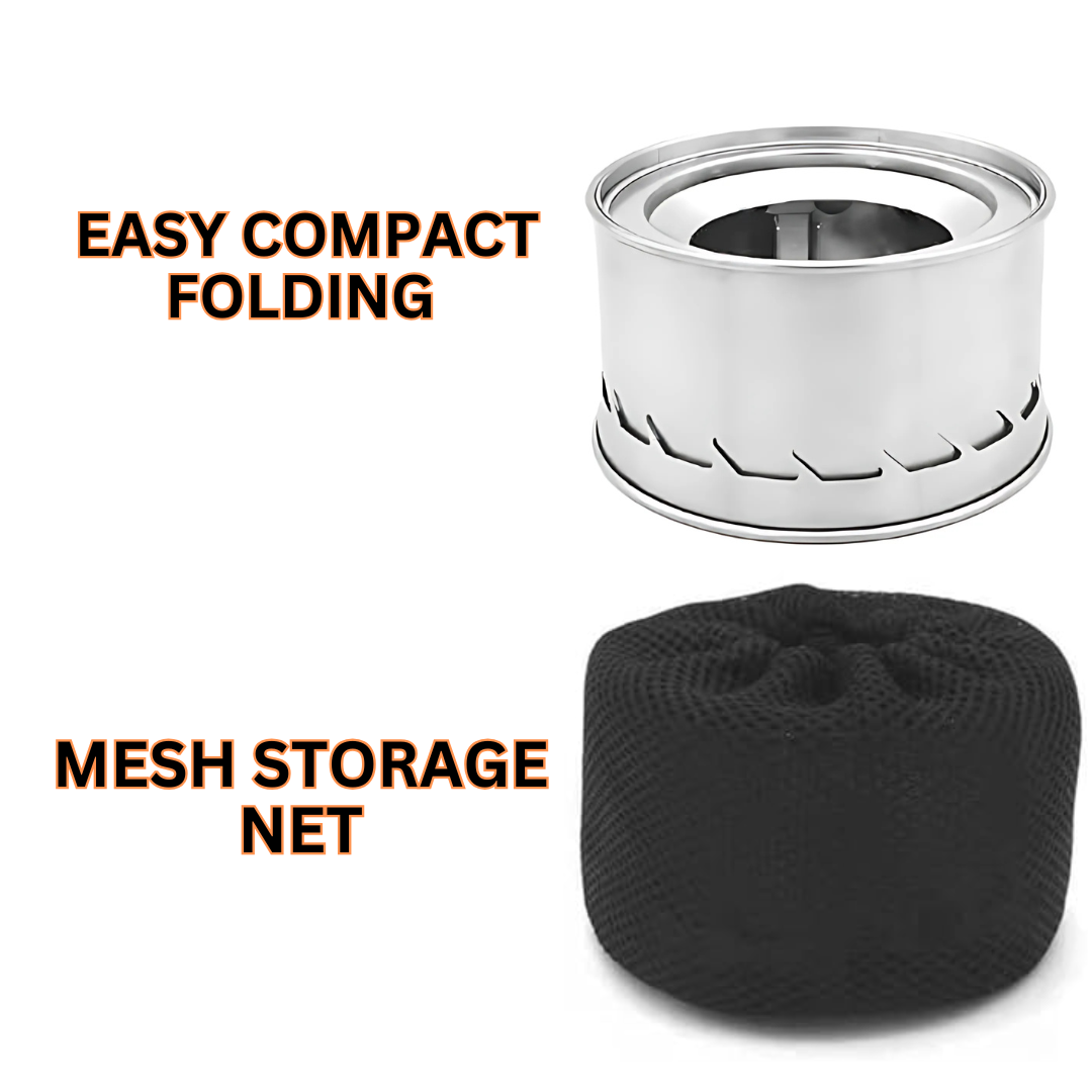 Tribe Port Stove™ - A compact portable outdoor stove