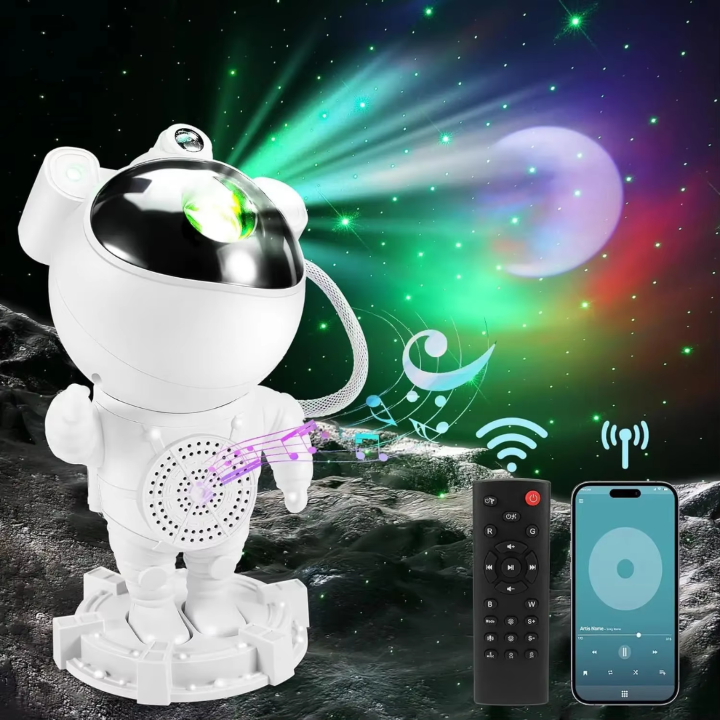 AstroGlow™ -Astronaut Cosmic Projector with Bluetooth