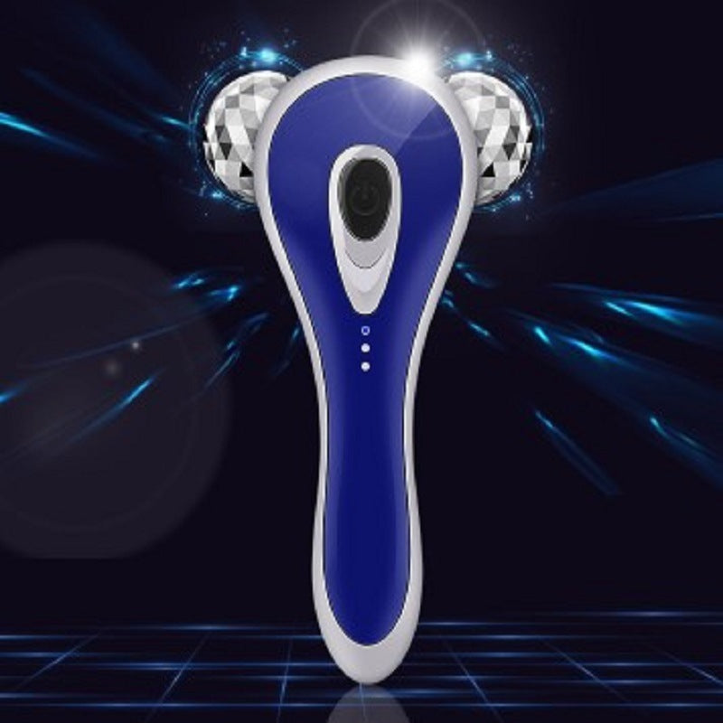 3D roller face slimming instrument sound wave electric lift micro current beauty import instrument 307 face slimming device